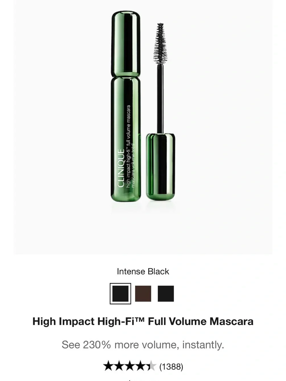 Clinique Full Size High-Impact Mascara